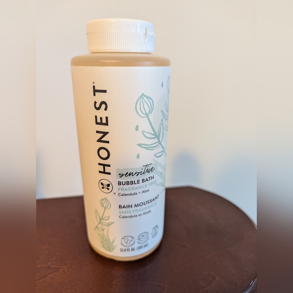 HONEST Sensitive Bubble Bath Fragrance Free